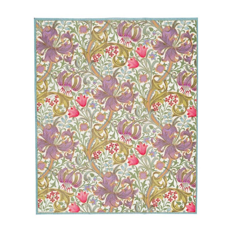 Caspari Golden Lily-Ivory Guest Towel Napkins - 15 Per Package