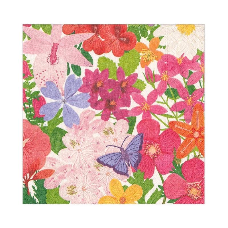 caspari Halsted Floral Paper Luncheon Napkins - 20 Per Package