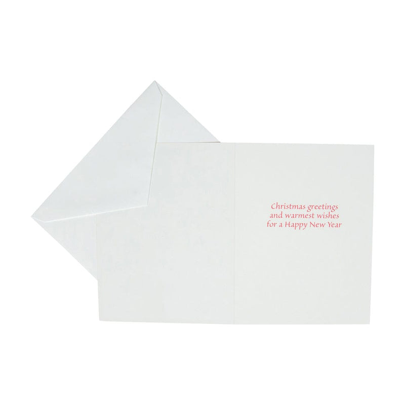 Caspari Ice Skating At Christmas Large Boxed Christmas Cards - 15 Christmas Cards & 15 Envelopes