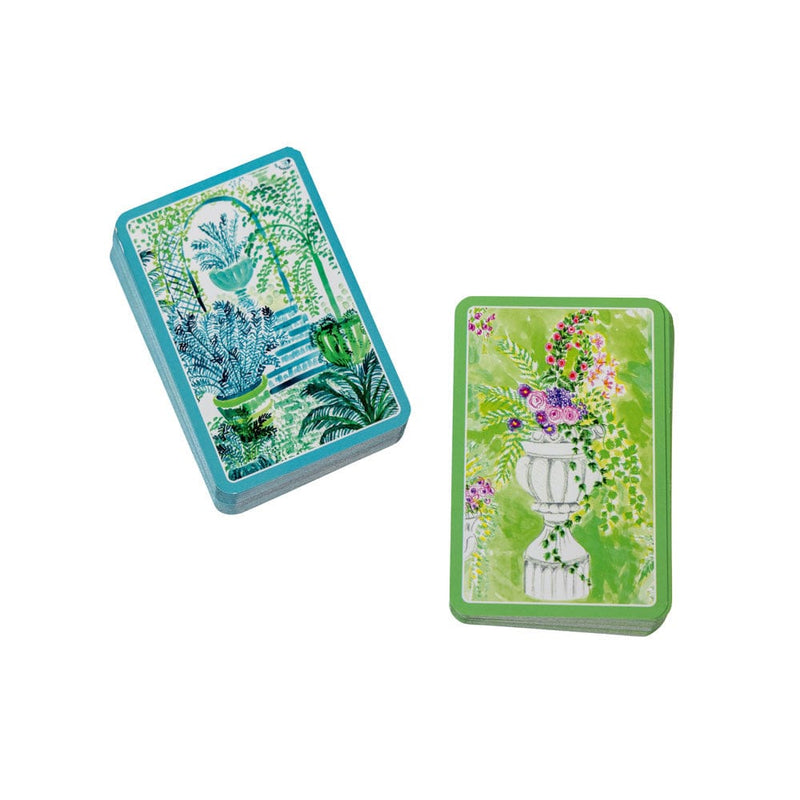 Caspari Jardin De Luxembourg Playing Cards - 2 Decks Included