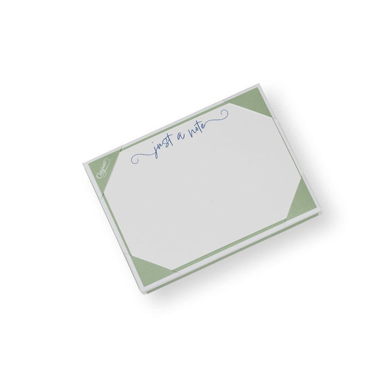 Caspari Just A Note Correspondence Cards - 12 Per Package