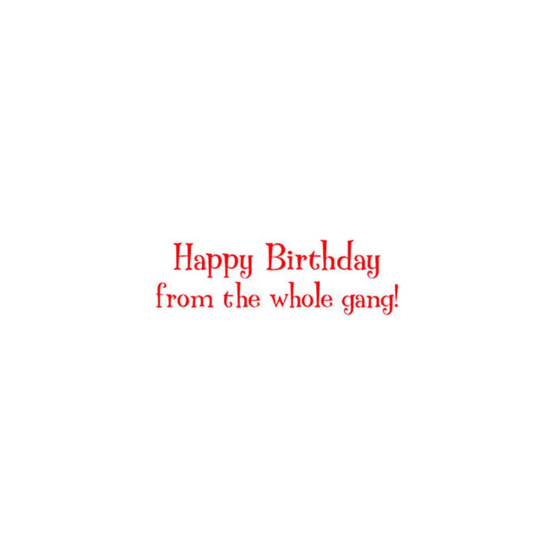 Caspari Kids Birthday - Set Of Six Greeting Cards And Envelopes