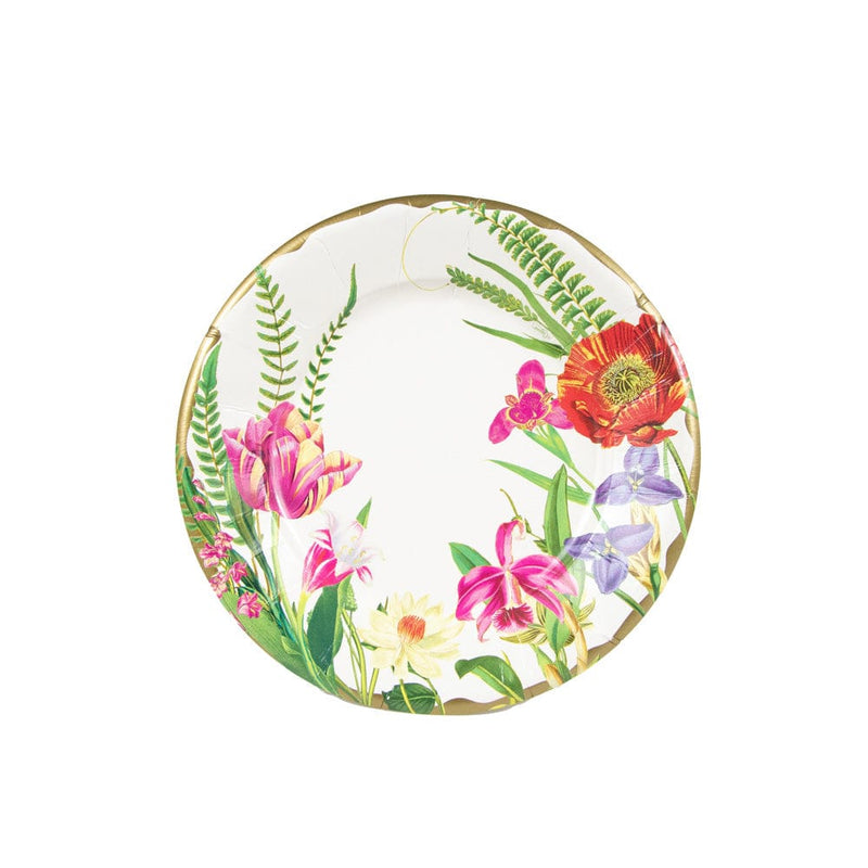 Caspari La Dolce Vita Salad & Dessert Plates - 8 Per Package