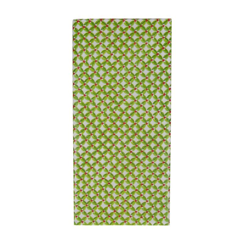caspari Leaf And Berry Ditz Tissue Paper - 4 Sheets Included