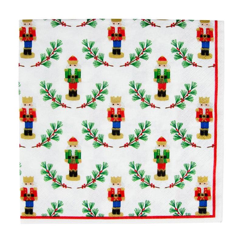 caspari Little Nutcracker Luncheon Napkins - 20 Per Package
