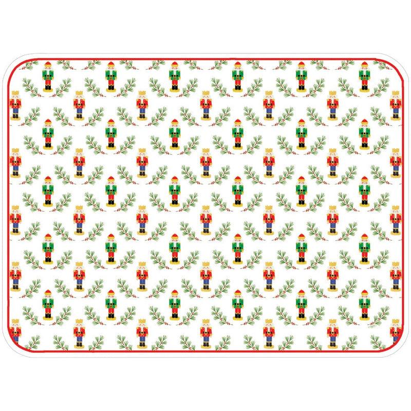 caspari Little Nutcracker Paper Placemats - 12 Per Package