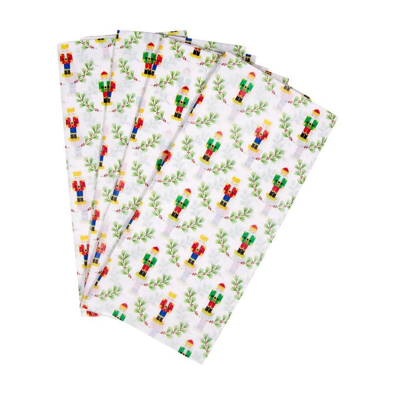 Caspari Little Nutcracker Tissue Paper - 4 Sheets Included
