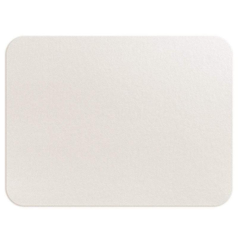 caspari Lizard Felt-Backed Placemat in Ivory - 1 Each