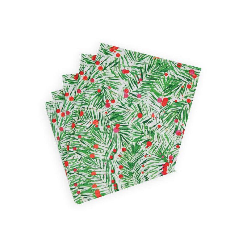 Caspari Modern Pine Luncheon Napkins - 20 Per Package