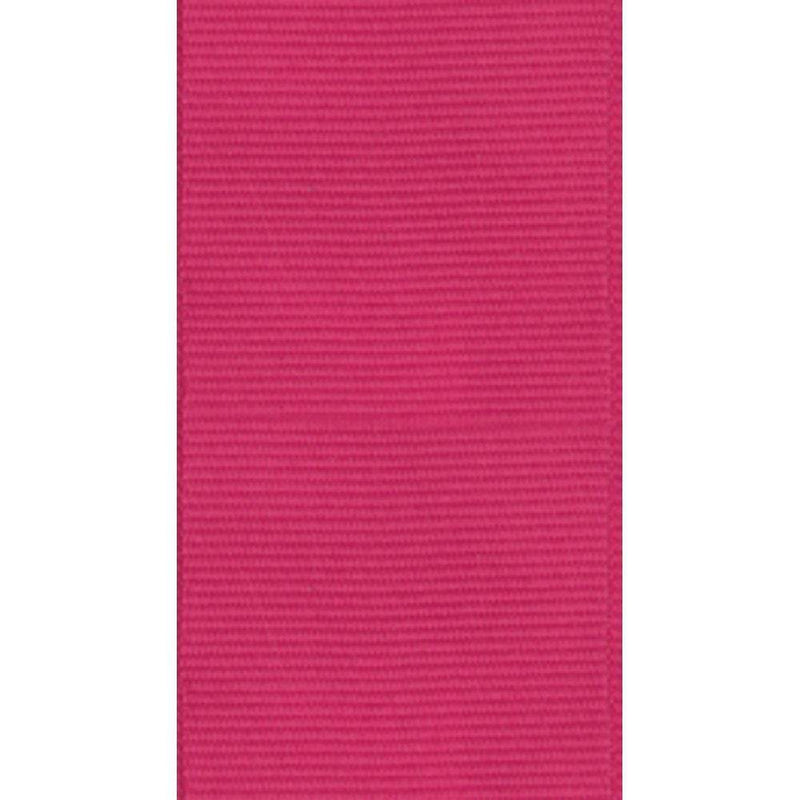 Caspari Narrow Fuchsia Grosgrain Wired Ribbon - 8 Yard Spool