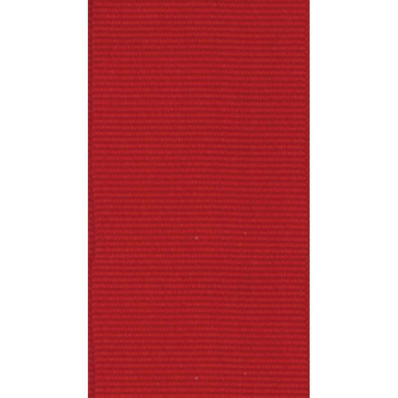 Caspari Narrow Red Grosgrain Wired Ribbon - 8 Yard Spool