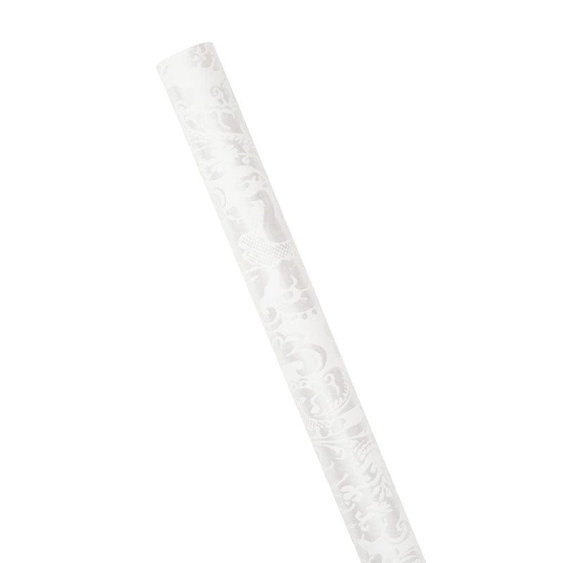 Caspari Palazzo Gift Wrapping Paper In Pearl - 30" X 8' Roll