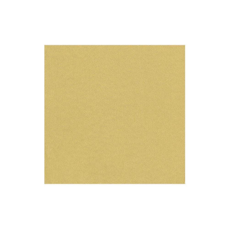 Caspari Paper Linen Solid Cocktail Napkins In Gold - 15 Per Package