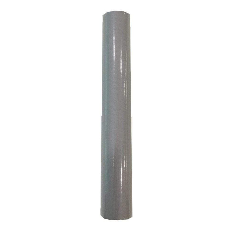Caspari Paper Linen Solid Table Runner In Silver - 1 Each