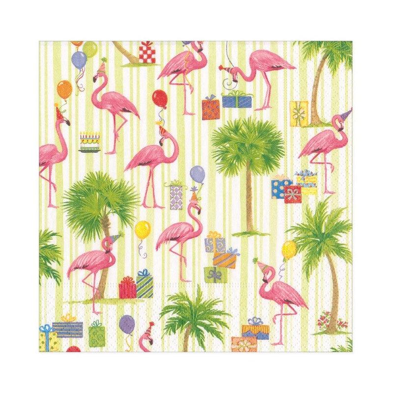 caspari Party Flamingos Paper Luncheon Napkins - 20 Per Package