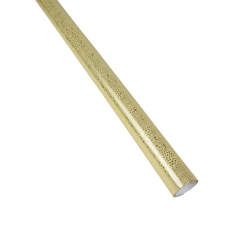 Caspari Pebble Gold Foil Gift Wrapping Paper - 30 X 6 Roll