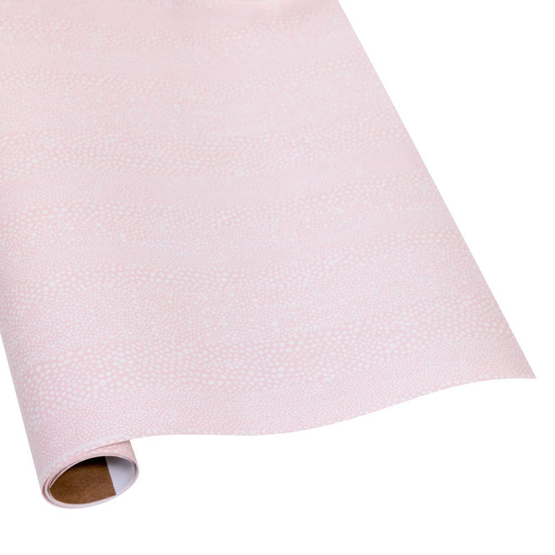 Caspari Pebble Shell Pink Gift Wrapping Paper - 30 X 8 Roll