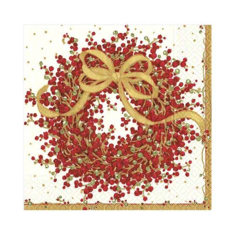 caspari Pepperberry Paper Luncheon Napkins - 20 Per Package