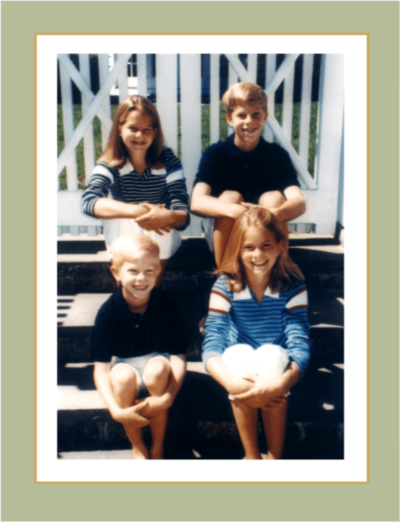 Caspari Personalized Nutcracker Christmas In Sage Green Foil Holiday Photo Cards - Portrait