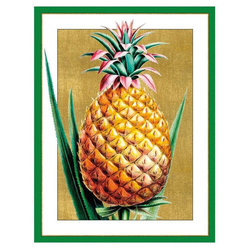 caspari Pineapple Boxed Christmas Cards - 15 Cards & 15 Envelopes