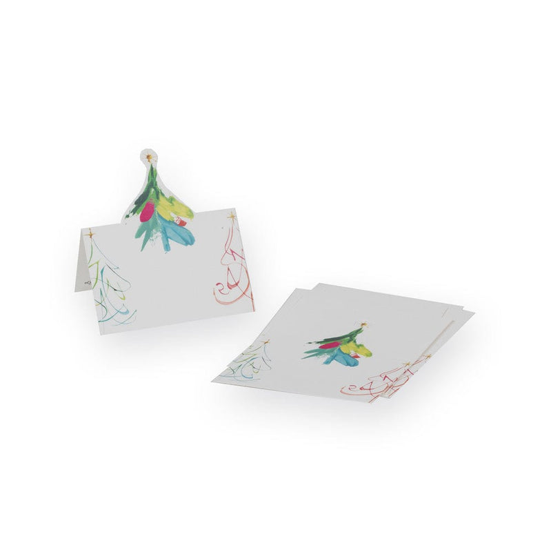 Caspari Pop Christmas Die-Cut Place Cards - 8 Per Package