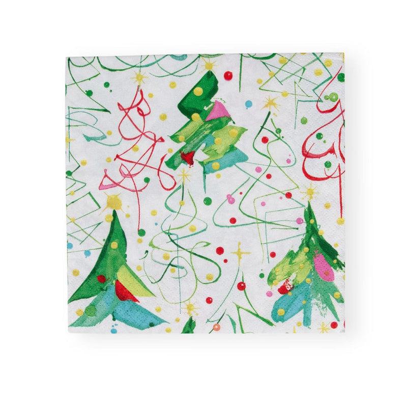 caspari Pop Christmas Luncheon Napkins - 20 Per Package
