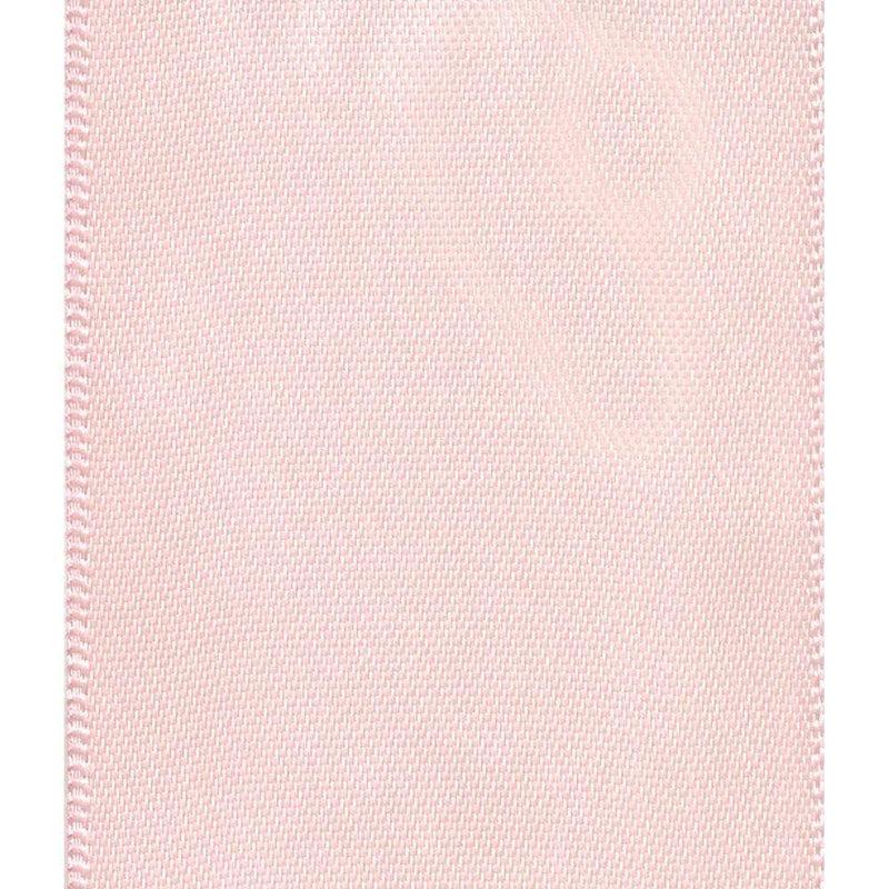 Caspari Solid Light Pink Wired Ribbon - 10 Yard Spool