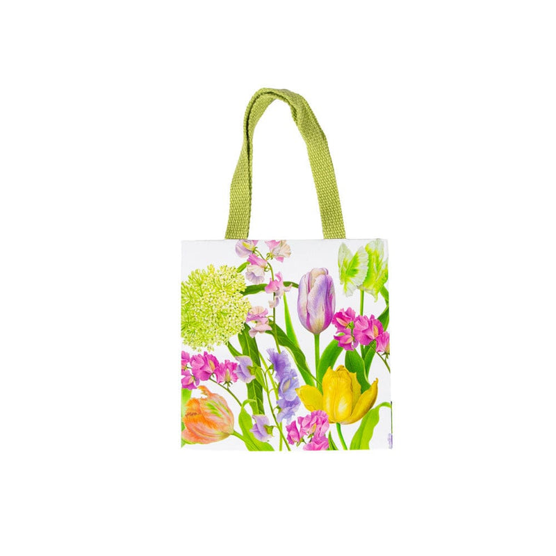 caspari Spring Flower Show Small Square Gift Bags - 1 Each