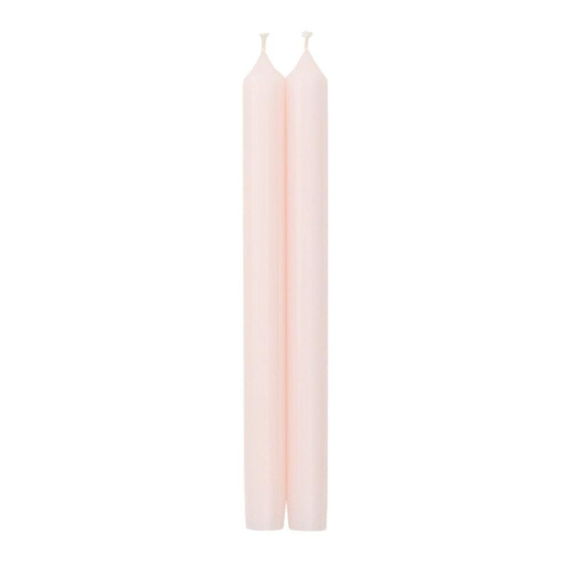 caspari Straight Taper 10" Candles in Petal Pink - 2 Candles Per Package 3 Packages Included