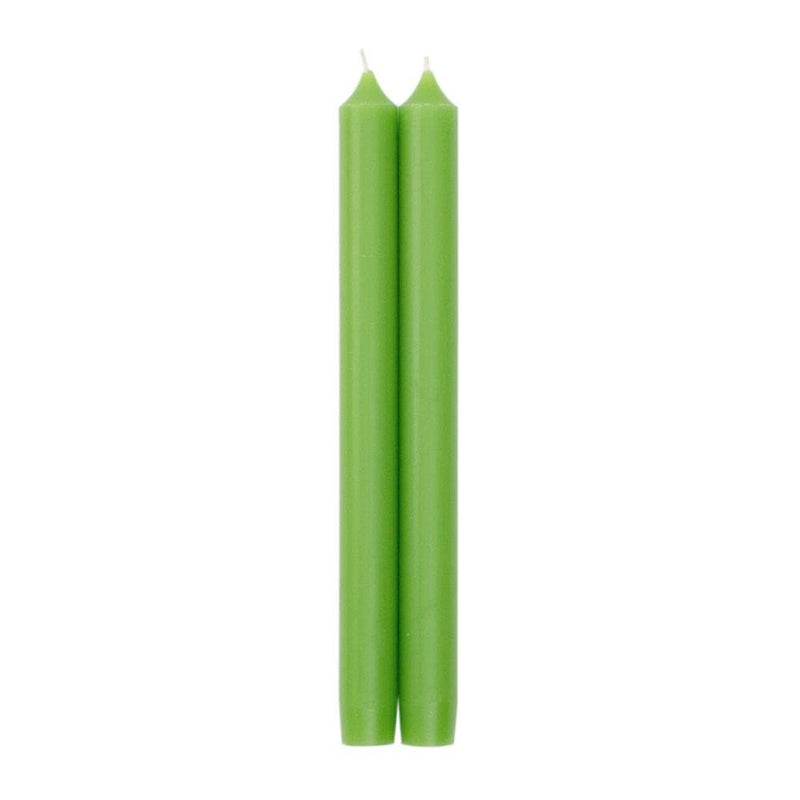caspari Straight Taper 10" Candles in Spring Green - 4 Candles