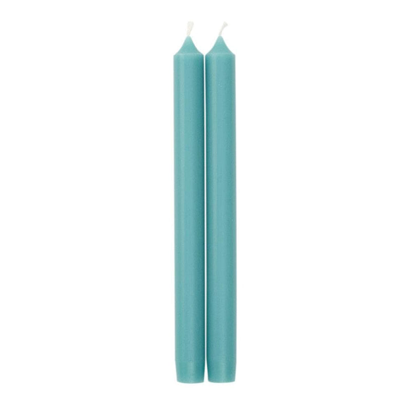 caspari Straight Taper 10" Candles in Turquoise - 4 Candles