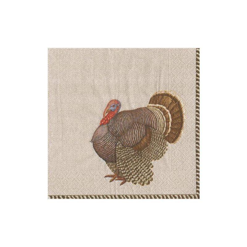 Caspari Thomas T. Byrd Paper Cocktail Napkins - 20 Per Package