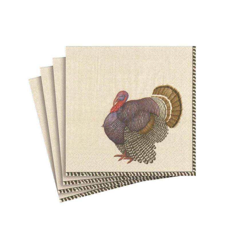 caspari Thomas T. Byrd Paper Cocktail Napkins - 20 Per Package