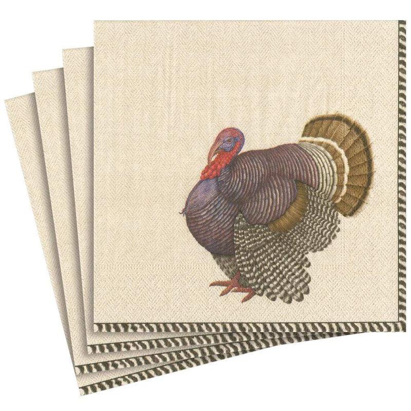 Caspari Thomas T. Byrd Paper Dinner Napkins - 20 Per Package