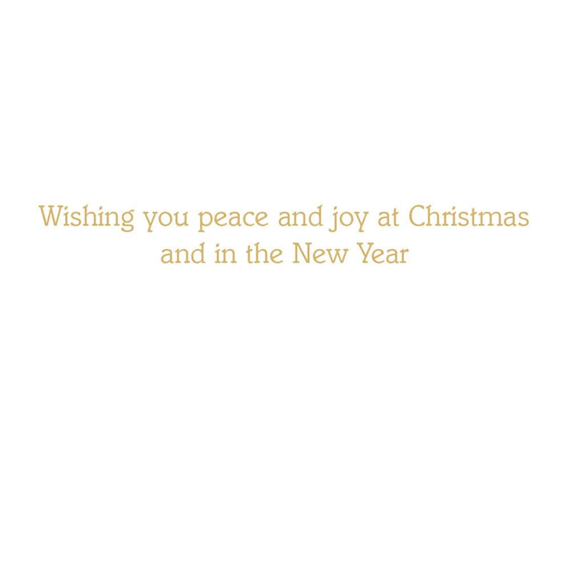 Caspari Three Kings And Star Small Boxed Christmas Cards - 16 Christmas Cards & 16 Envelopes