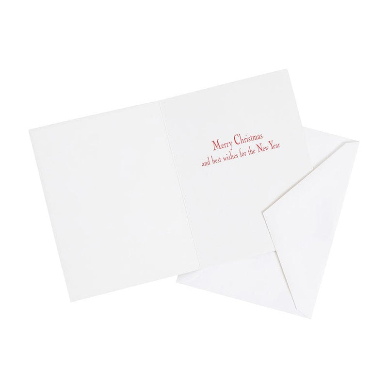 Caspari Topiaries Boxed Christmas Cards - 15 Christmas Cards & 15 Envelopes