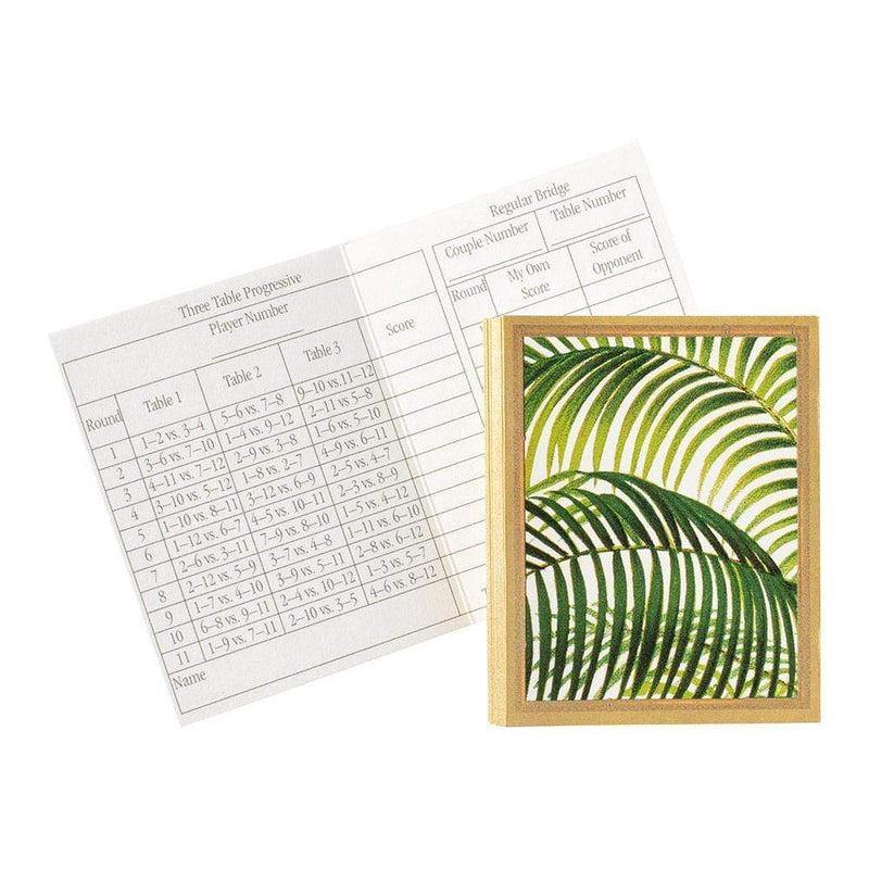caspari Under the Palms Bridge Tally Sheets - 12 Per Package