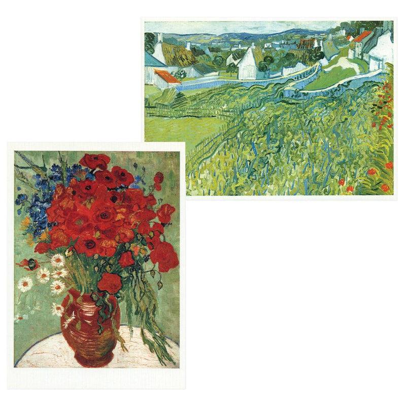 Caspari Van Gogh Boxed Note Cards - 8 Note Cards & 8 Envelopes