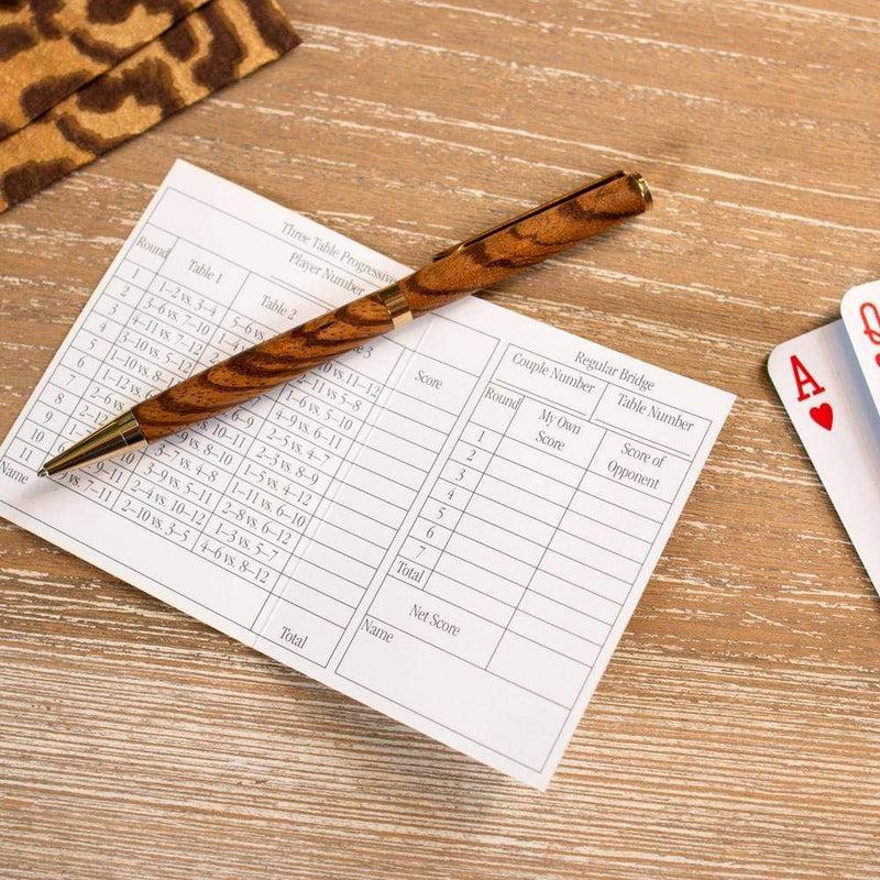 Caspari Van Gogh Irises Bridge Tally Sheets - 12 Per Package