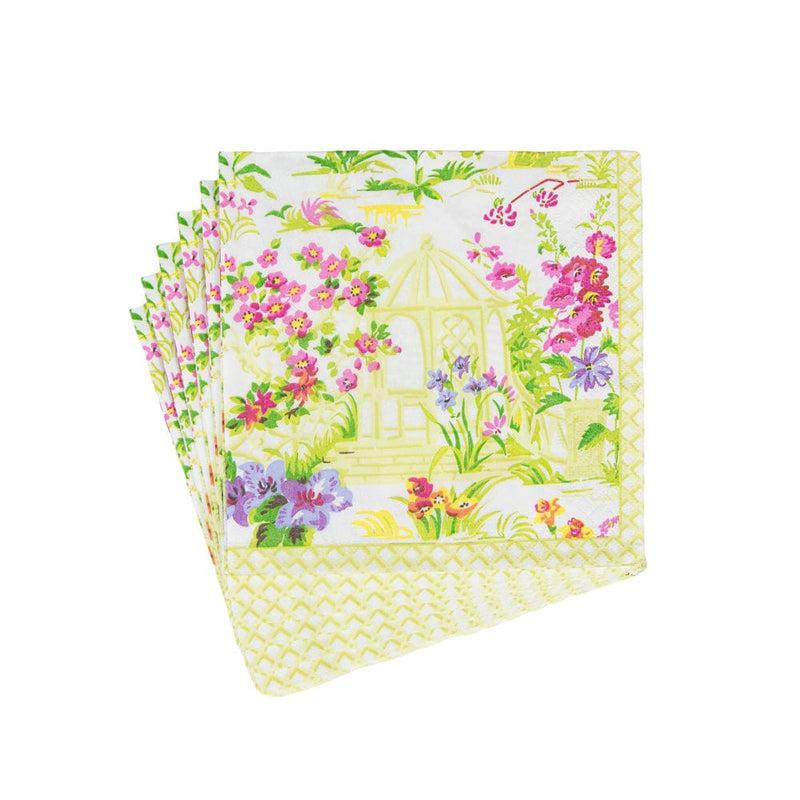 Caspari Wedding Gazebo Luncheon Napkins - 20 Per Package