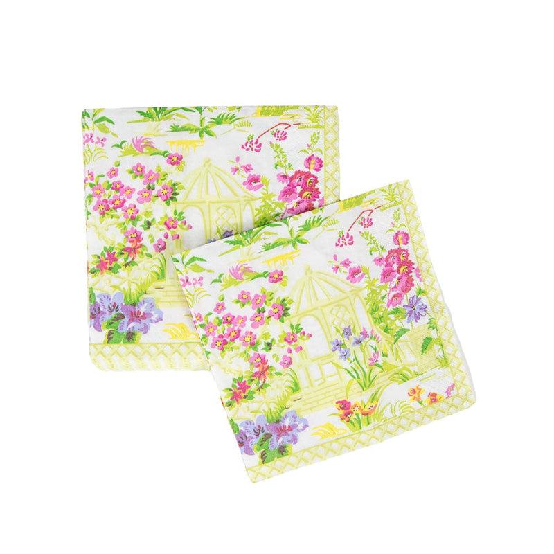 Caspari Wedding Gazebo Luncheon Napkins - 20 Per Package