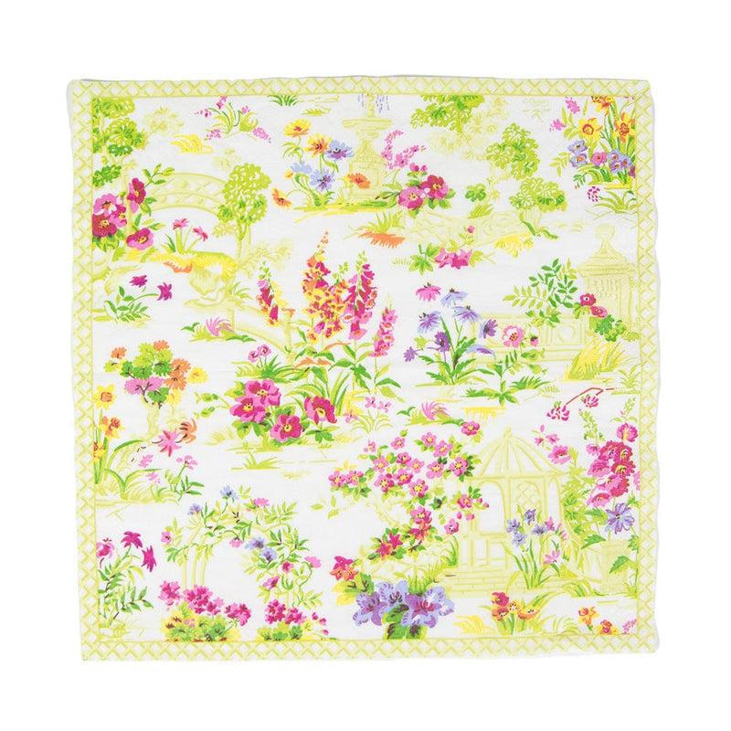 Caspari Wedding Gazebo Luncheon Napkins - 20 Per Package