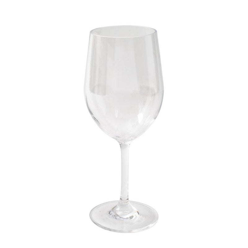 caspari Acrylic 12oz White Wine Glass in Crystal Clear - 6 Each