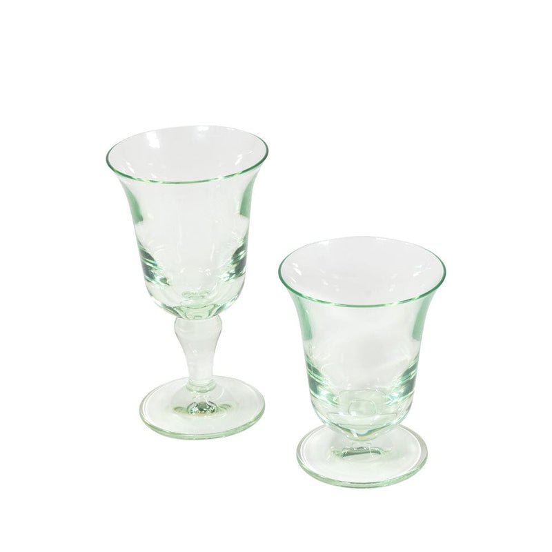 Caspari Acrylic Flared Clear Wine Glass - 1 Wine Glass