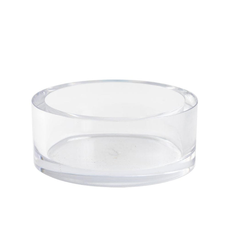 Caspari Acrylic Wine Bottle Coaster In Crystal Clear - 1 Each