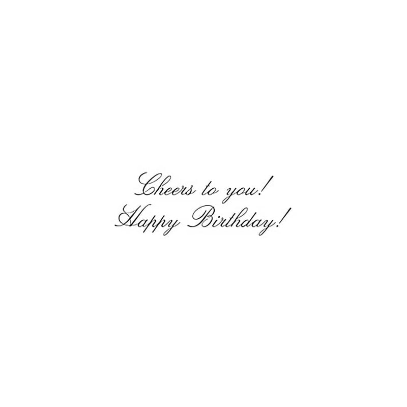 Caspari Birthday For Her - Set Of Six Greeting Cards And Envelopes