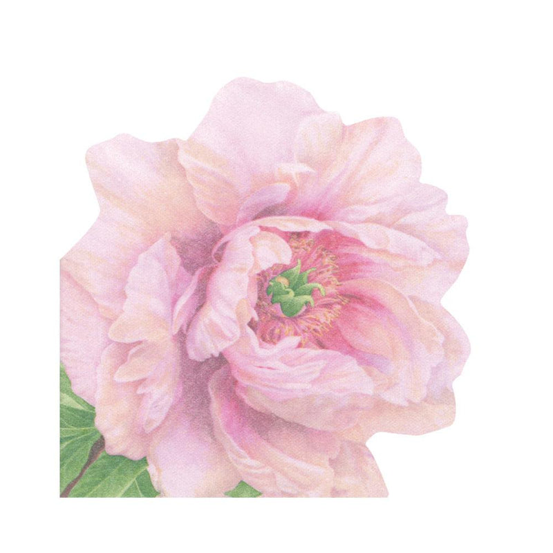 caspari Blush Die-Cut Paper Linen Party Napkins - 15 Per Package