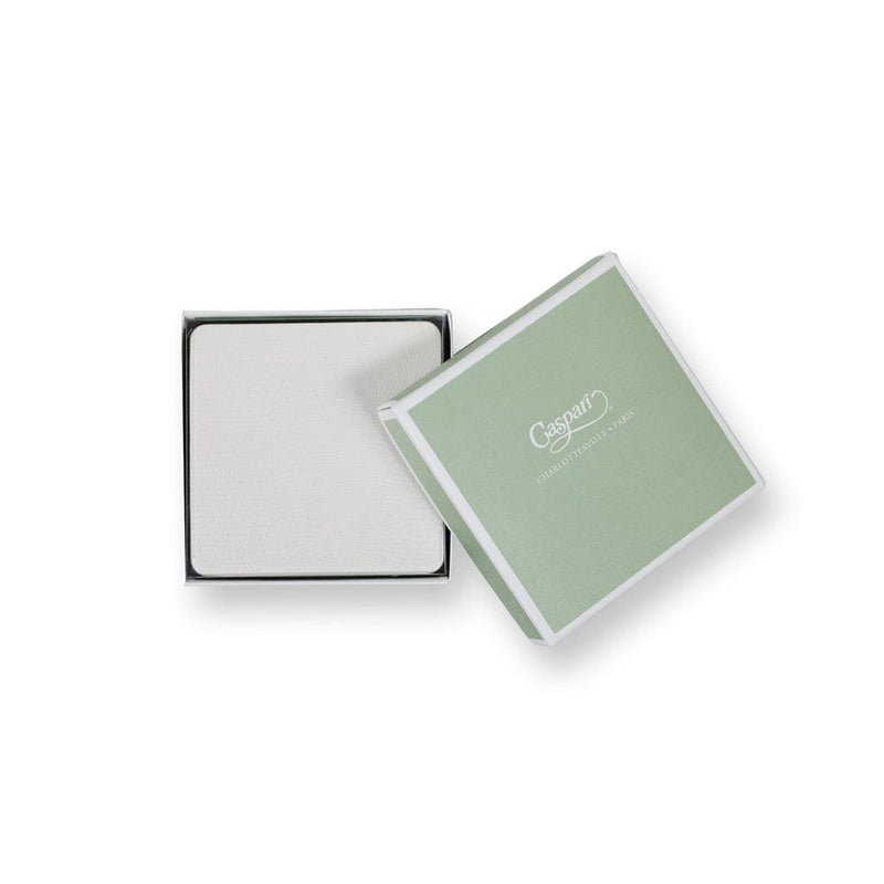 Caspari Cream Lizard Coasters - 8 Per Package
