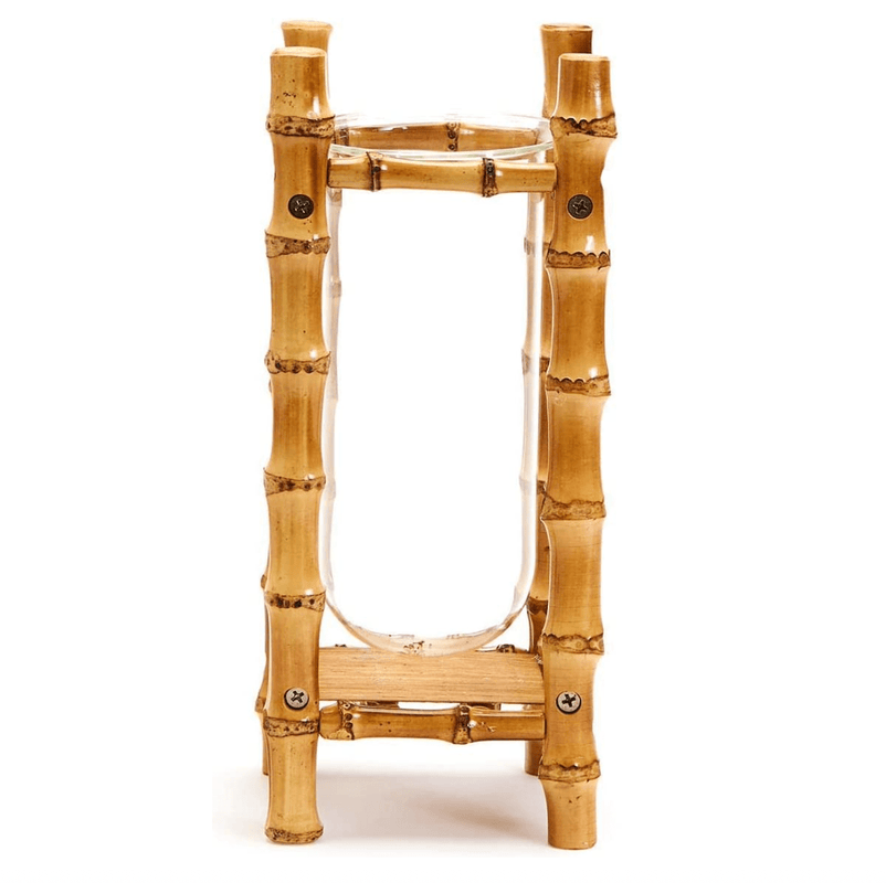 Caspari Handcrafted Bamboo Vase