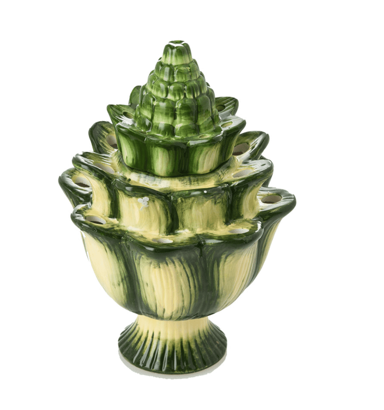 Caspari Large Green Artichoke Tulipiere
